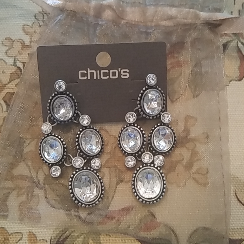 Chicos chandelier earrings